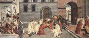 Sandro Botticelli Three miracles of St Zanobius (mk36) oil
